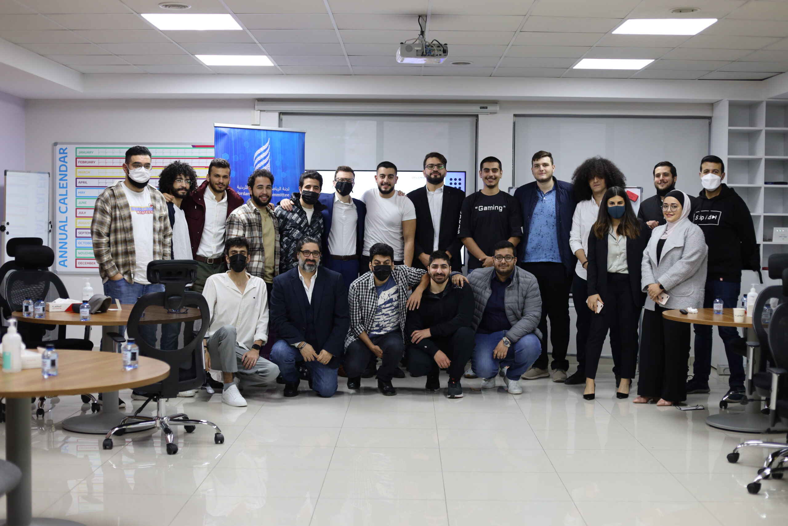 لجنة الرياضات الإلكترونية الاردنية تقيم فعالية للاعبيها