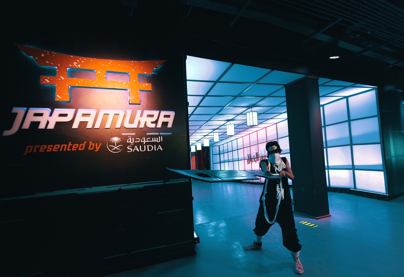 استكشف الثقافة اليابانية في منطقة جابامورا المقدمة من الخطوط السعودية في موسم الجيمرز
