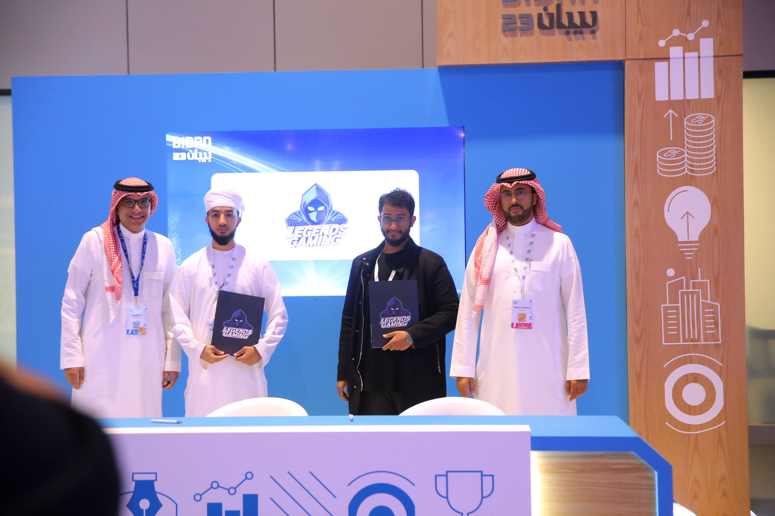 شركة ألعاب الأساطير في معرض بيبان